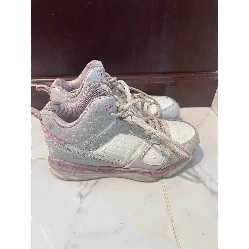 AND1 Assist 6.0 Youth Girls High Top Basketball Sneakers Size 3 Athleisure